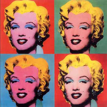 Marilyn Monroe por Andy Warhol