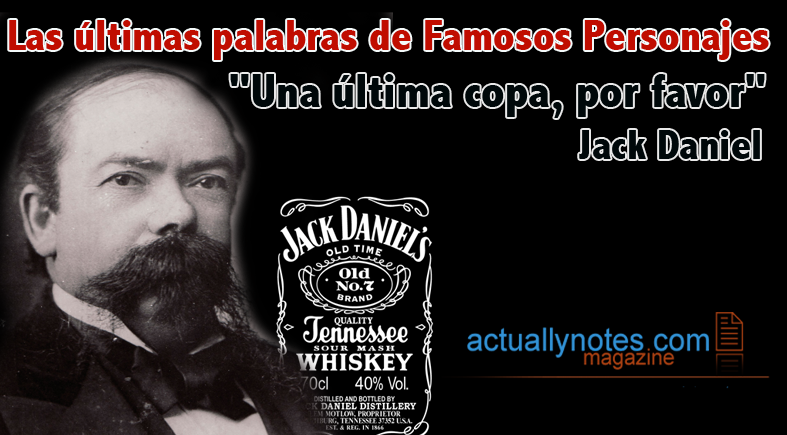 frase de Jack Daniel