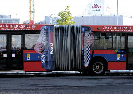 Original publicidad en autobuses