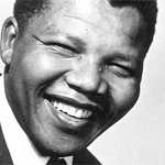 Nelson Mandela en su juventud