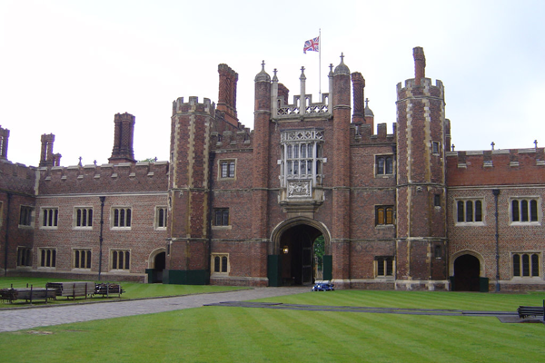 El palacio de Hampton Court