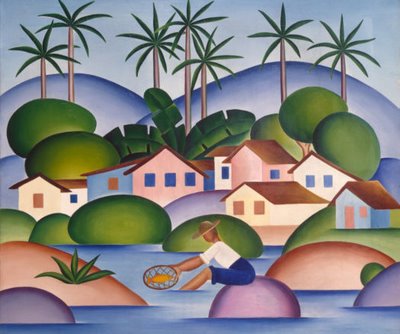 'Vendedor de Frutas'-1925 Tarsila do Amaral