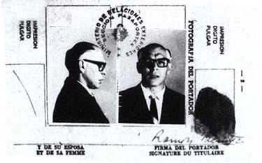 Pasaporte Falso del Che