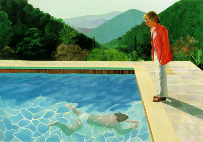 David Hockney, ya septuagenario, fue uno de los precursores del Arte Pop en Gran Bretaña 