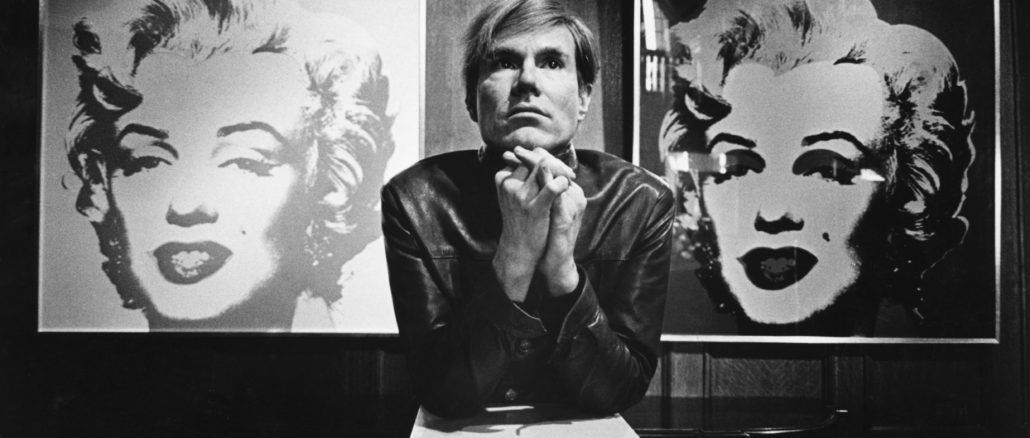 Andy Warhol y su famoso cuadrod veinte marilyns
