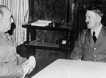 hitler y franco en hendaya