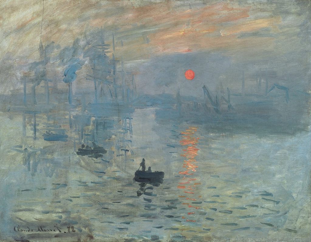 Claude Monet, Impresión, sol naciente (1872)