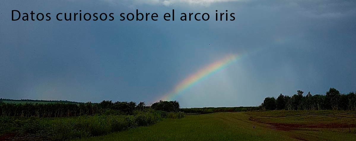 Datos curiosos sobre el arco iris 🌈