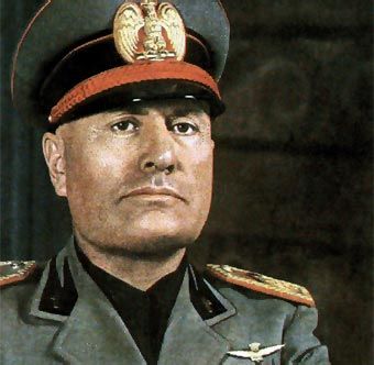 Benito Mussolini, candidato al Nobel de la Paz