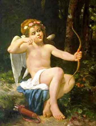 Cupido y Eros, dioses del Amor