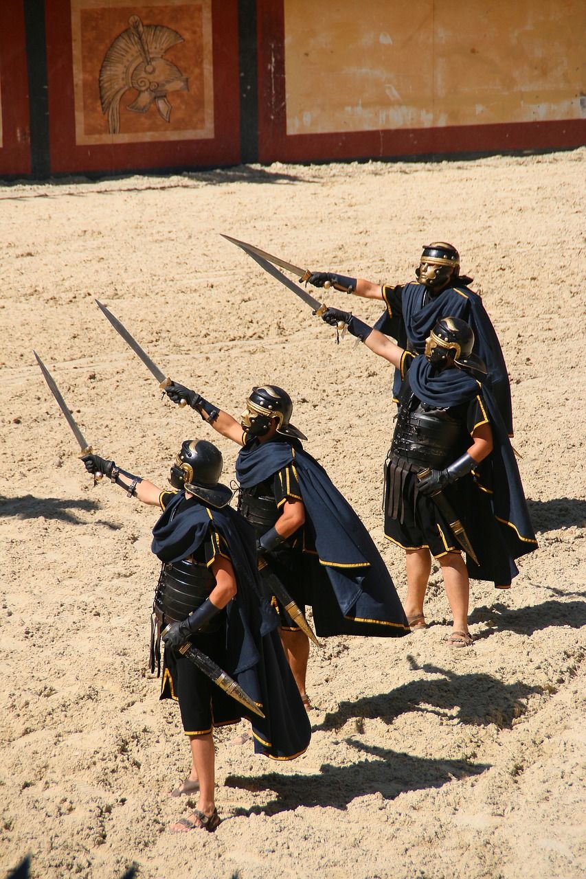 Gladiadores en Roma