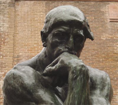 Rodin en la Calle. El pensador de Augusto Rodin, en Madrid