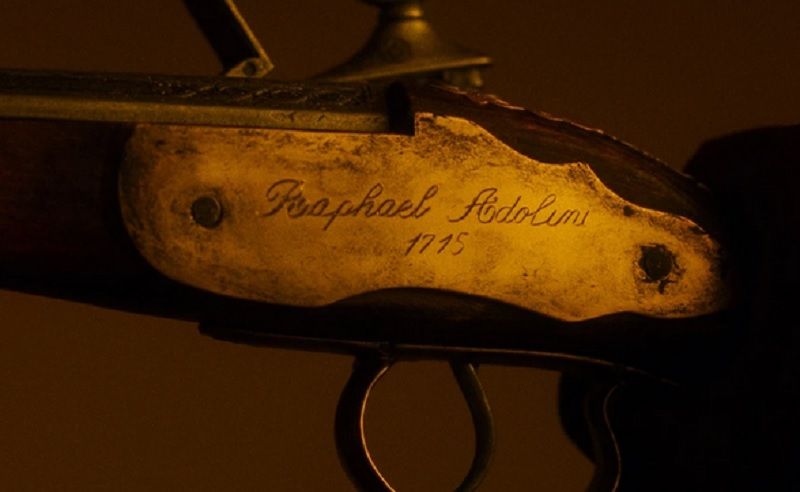 ¿CUÁL ES EL SIGNIFICADO DEL RIFLE: Raphael Adolini 1715?