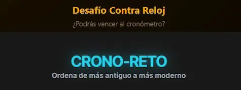 Juego Crono Reto